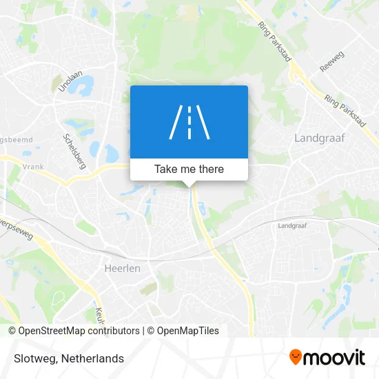 Slotweg map
