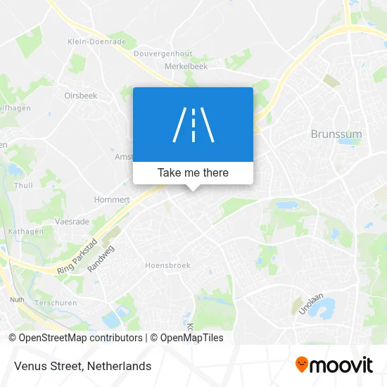 Venusstraat map