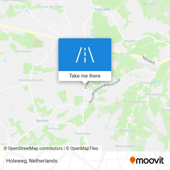 Holeweg map