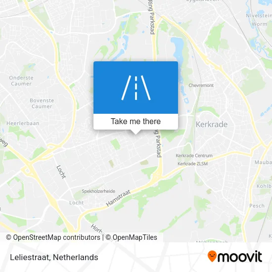 Leliestraat map