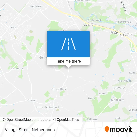 Dorpstraat map