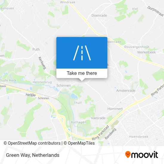Groenenweg map