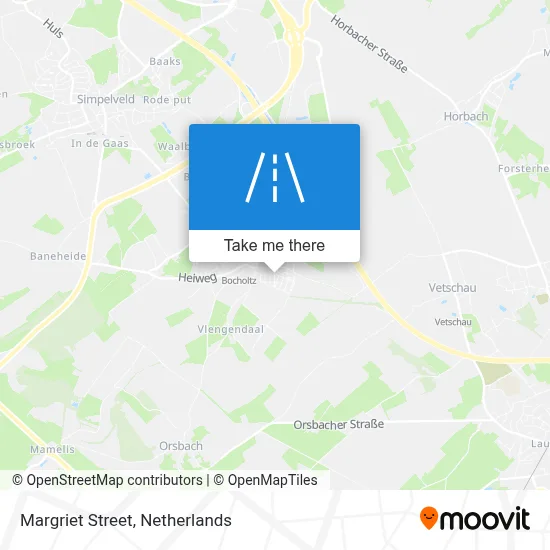 Margrietstraat map