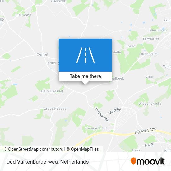 Oud Valkenburgerweg map