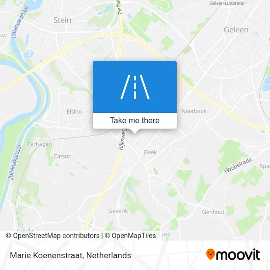 Marie Koenenstraat map