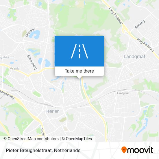Pieter Breughelstraat map