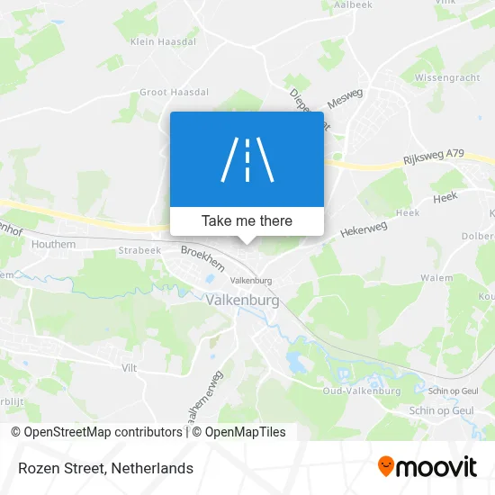 Rozenstraat map