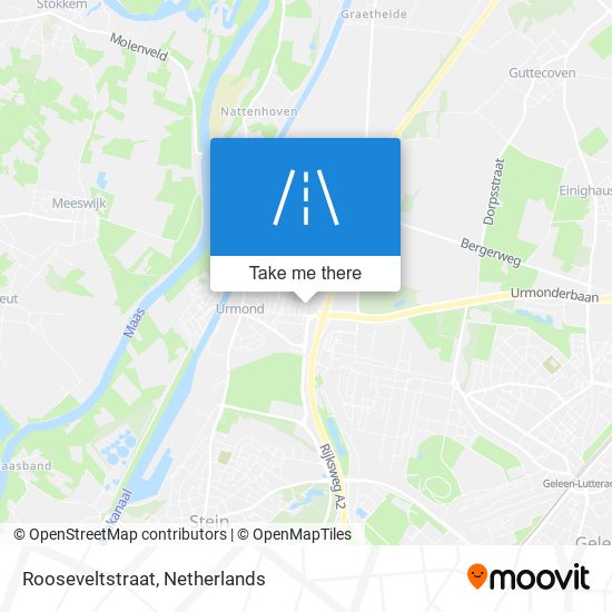 Rooseveltstraat map