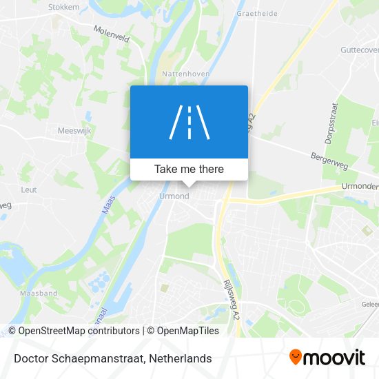 Doctor Schaepmanstraat map