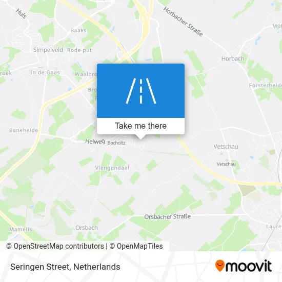 Seringenstraat map