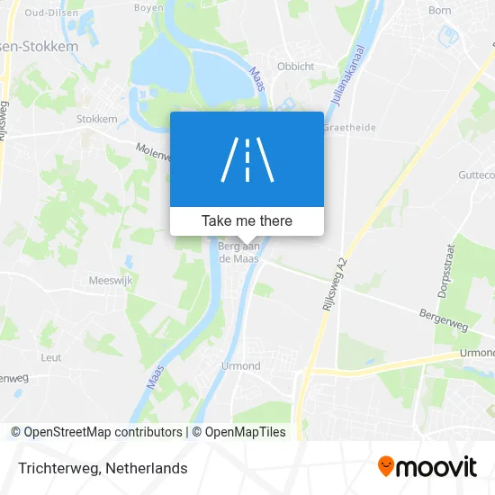 Trichterweg map