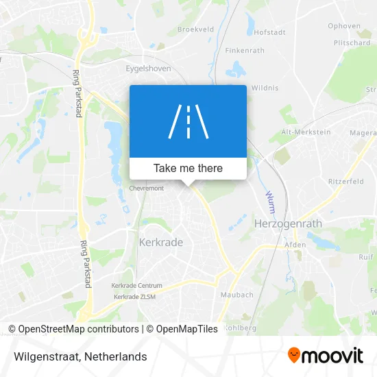 Wilgenstraat map