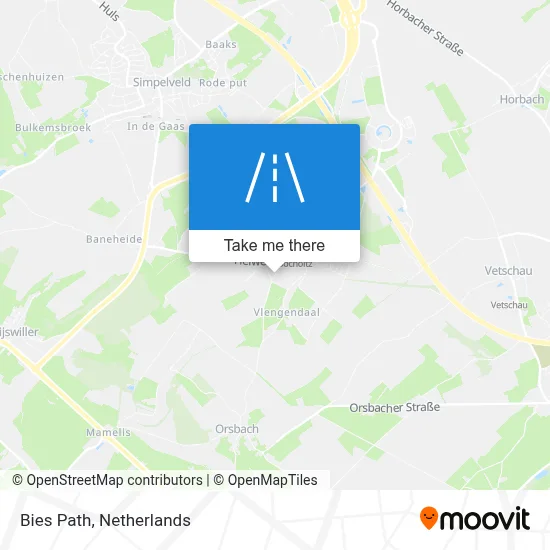 Biesweg map