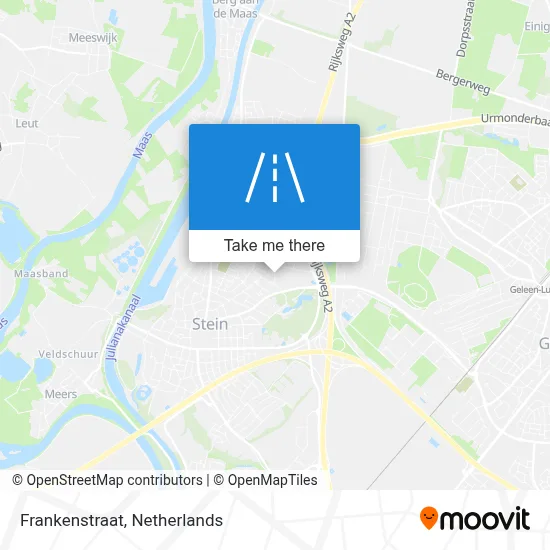 Frankenstraat map
