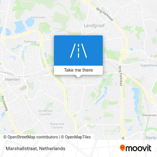 Marshallstraat map