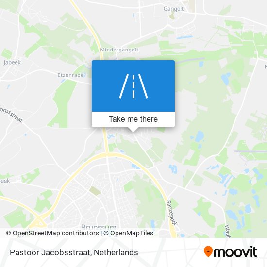 Pastoor Jacobsstraat map