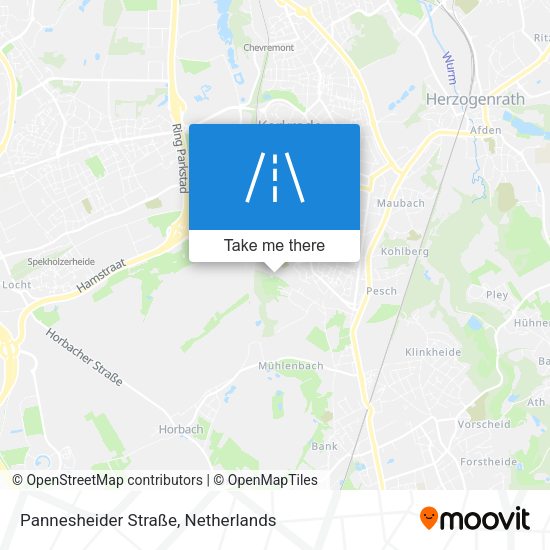 Pannesheider Straße map