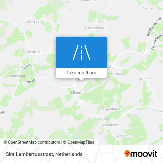 Sint Lambertusstraat map