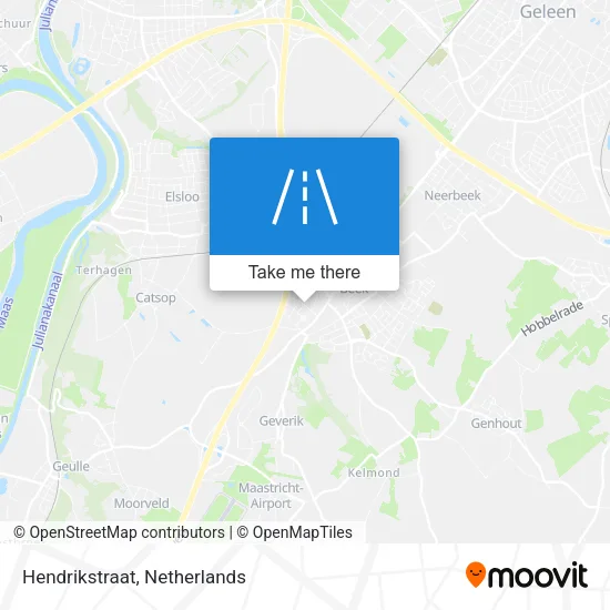 Hendrikstraat map