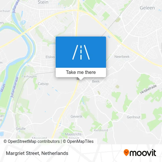 Margrietstraat map