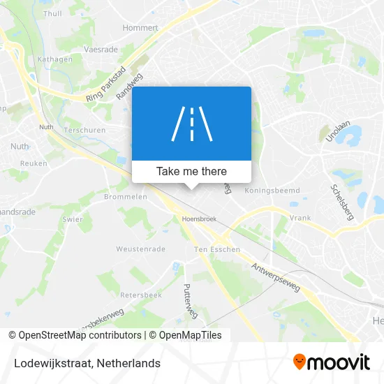 Lodewijkstraat map