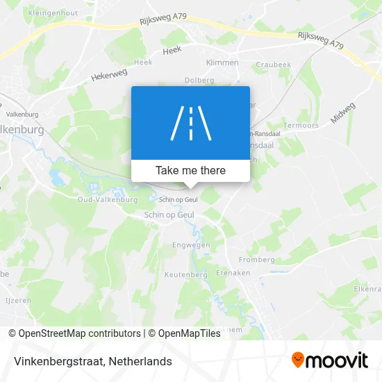 Vinkenbergstraat map