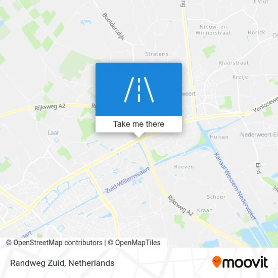 Randweg Zuid map