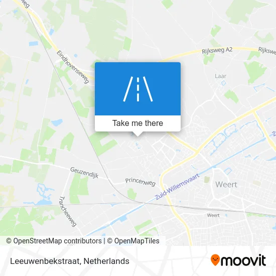 Leeuwenbekstraat map