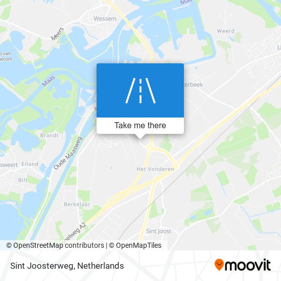 Sint Joosterweg Karte