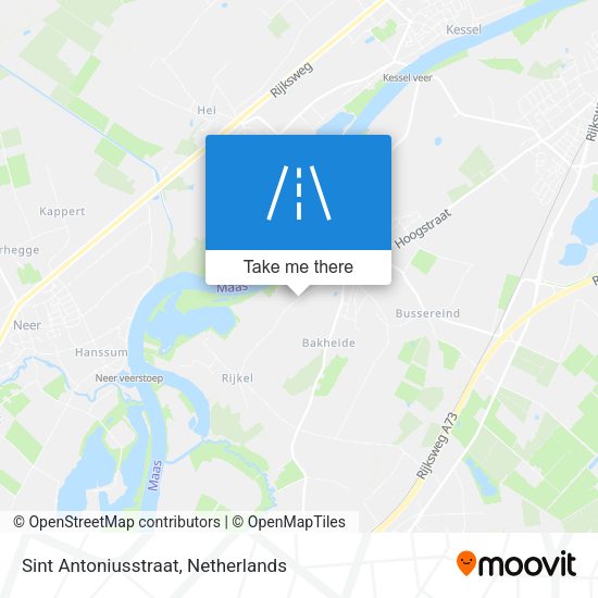 Sint Antoniusstraat map