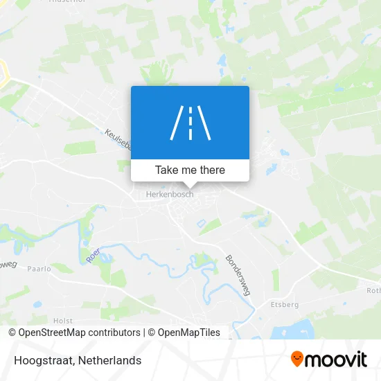 Hoogstraat map