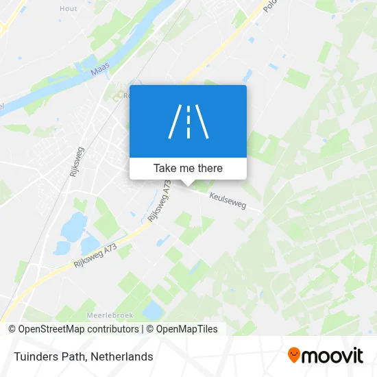 Tuindersweg map