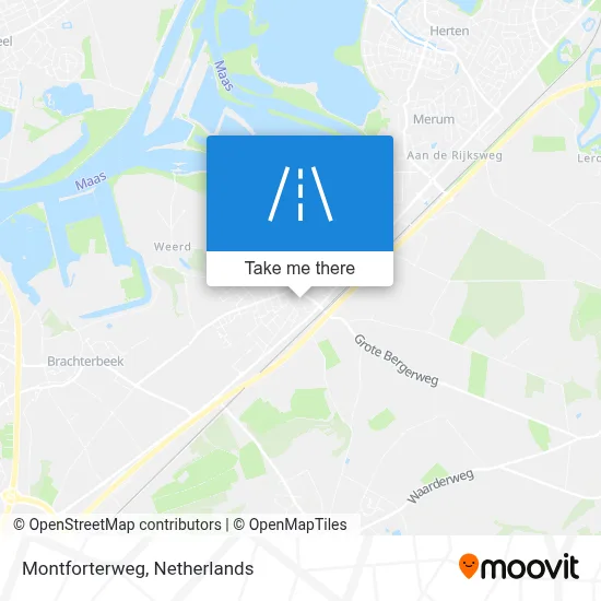 Montforterweg map