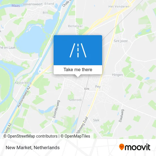 Nieuwe Markt map