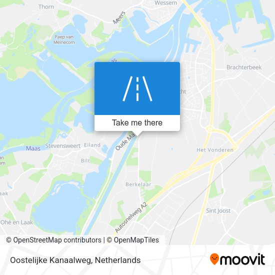 Oostelijke Kanaalweg map