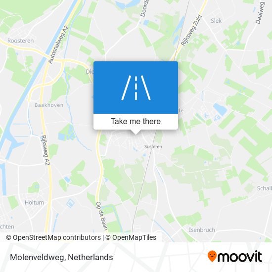 Molenveldweg Karte