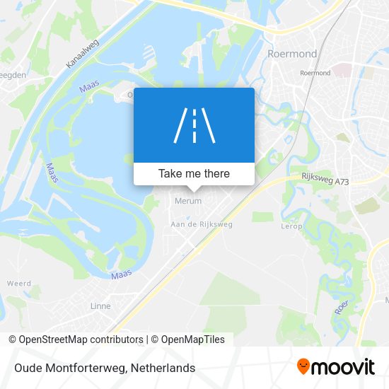 Oude Montforterweg map