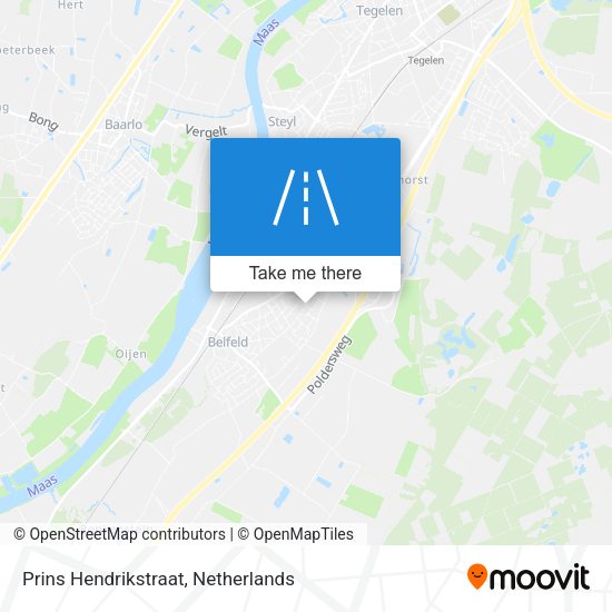 Prins Hendrikstraat map