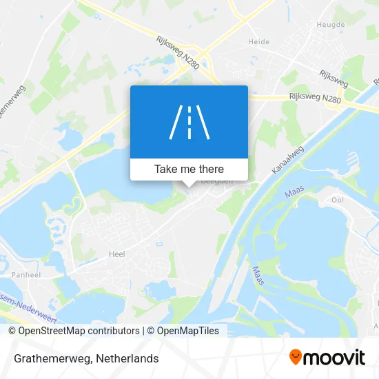 Grathemerweg map