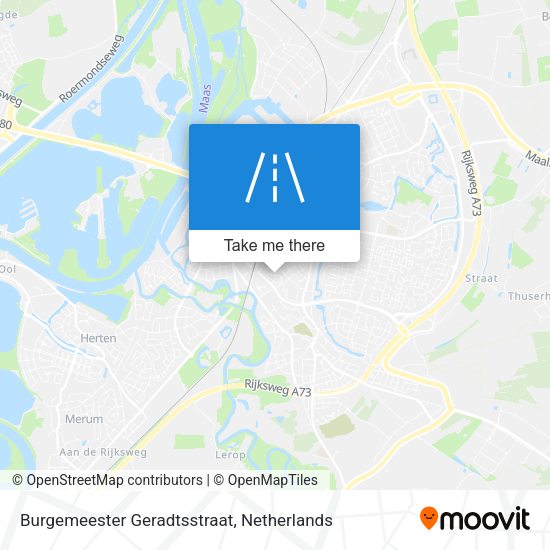 Burgemeester Geradtsstraat map