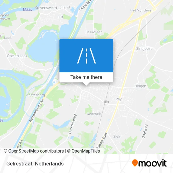 Gelrestraat map