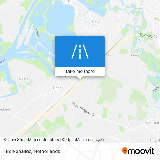 Berkenallee map