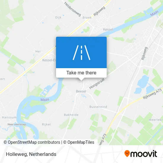 Holleweg map