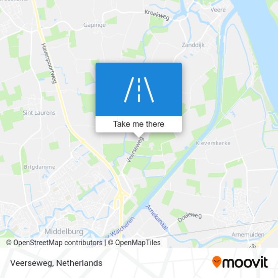 Veerseweg map