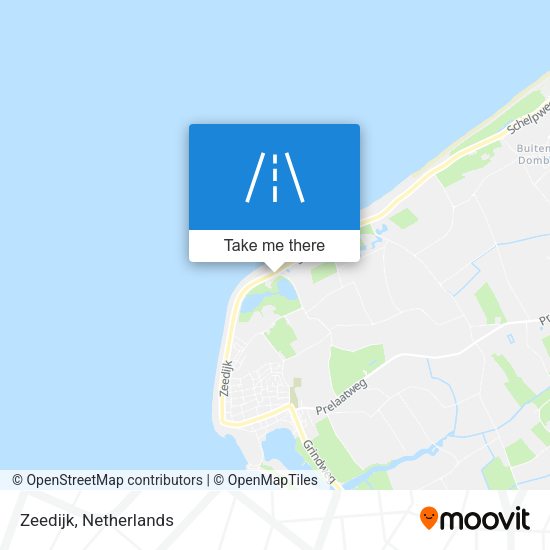 Zeedijk map