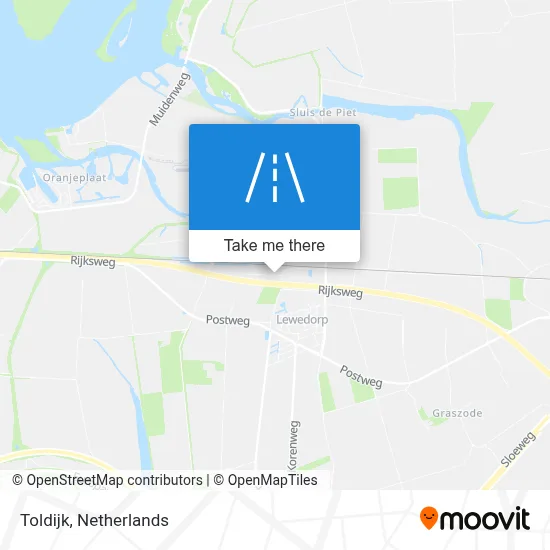 Toldijk map