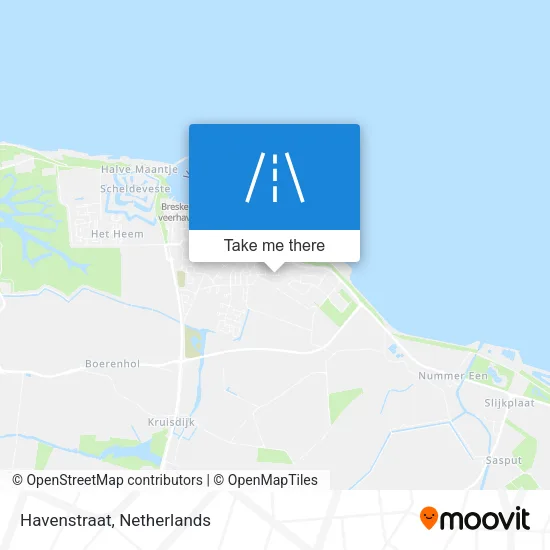 Havenstraat map