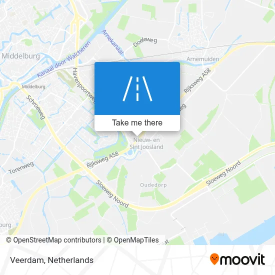 Veerdam map