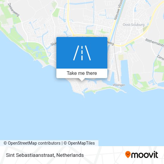 Sint Sebastiaanstraat map