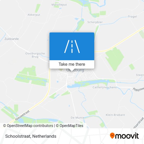 Schoolstraat map